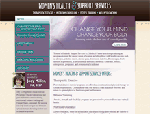 Tablet Screenshot of changeyourmindchangeyourbody.net